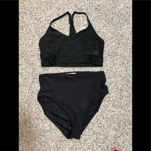 Calia High waisted 2 piece swimsuit